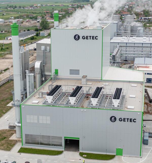 Bild vergrößern: GETEC biomass CHP plant