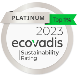 Bild vergrößern: ecovadis platin getec group